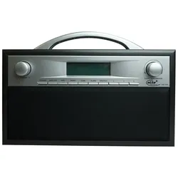 ELTA DAB-7000.1 DAB+ Radio, Holzgehäuse, Schwarz/ Grau