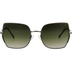 Sonnenbrille TITANFLEX "TITANFLEX Sonnenbrille", Damen, Gr. One Size, hellgun, dunkler salbei, Brillen