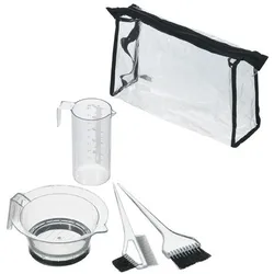 Comair Färbe-Zubehör-Set 5-teilig transparent