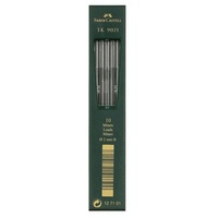 Faber-Castell TK 9071 Fallminen-Bleistiftminen schwarz B 2,0 mm, 10