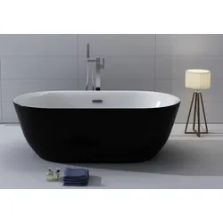 Jet-Line Whirlpool Badewanne Massagewanne MAGGIORE II schwarz