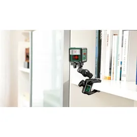 Bosch Kreuzlinien-Laser Quigo incl. Adapter, Klemme, Batterien