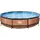 EXIT TOYS Wood Pool 360 x 76 cm inkl. Filterpumpe