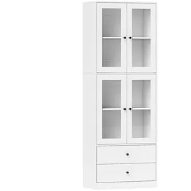 Homcom Küchenbuffet 59 x 30 x 170 cm Weiß