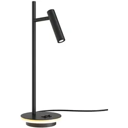Tischlampe Schreibtischlampe Tischleuchte schwarz Spot beweglich LED Leselampe