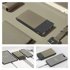 GP Powerbank M2+, 10000mAh Beige - Beige - 10000 mAh, Lithium Polymer (LiPo),