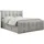 MKS Boxspringbett, PREMIUM 11 King 160/200 Hellgrau Velvet - H4,