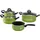 GSW Milano Color Topf-Set 4-tlg. grün