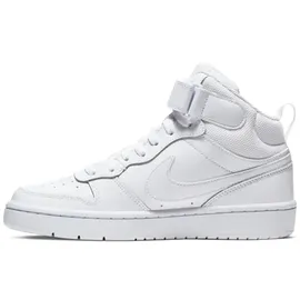 Nike Court Borough Mid 2 Sneaker Kinder white/white-white 35.5