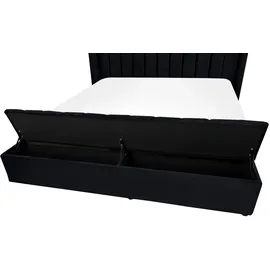 Beliani Noyers 180 x 200 cm H2 Schwarz