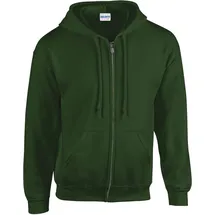 Gildan Heavy Blend Kapuzensweatjacke Herren Forest Green XL