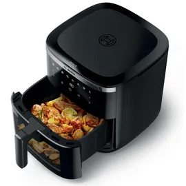 Bosch Serie 6 Heißluftfritteuse MAFS2671B Schwarz 7,2 l