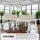 Tectake tectake® Schreibtisch Trennwand, Noisy mit abgerundeten Ecken - 130 x 40 cm, beige