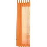 Gardinenbox Schlaufenschal PULA HxB 245x140, Orange,
