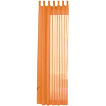 Gardinenbox Schlaufenschal PULA HxB 245x140, Orange,