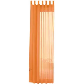 Gardinenbox Schlaufenschal PULA HxB 245x140, Orange,