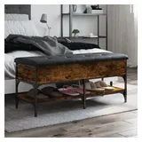 vidaXL Schuhbank 102 x 42 x 45 cm Räuchereiche