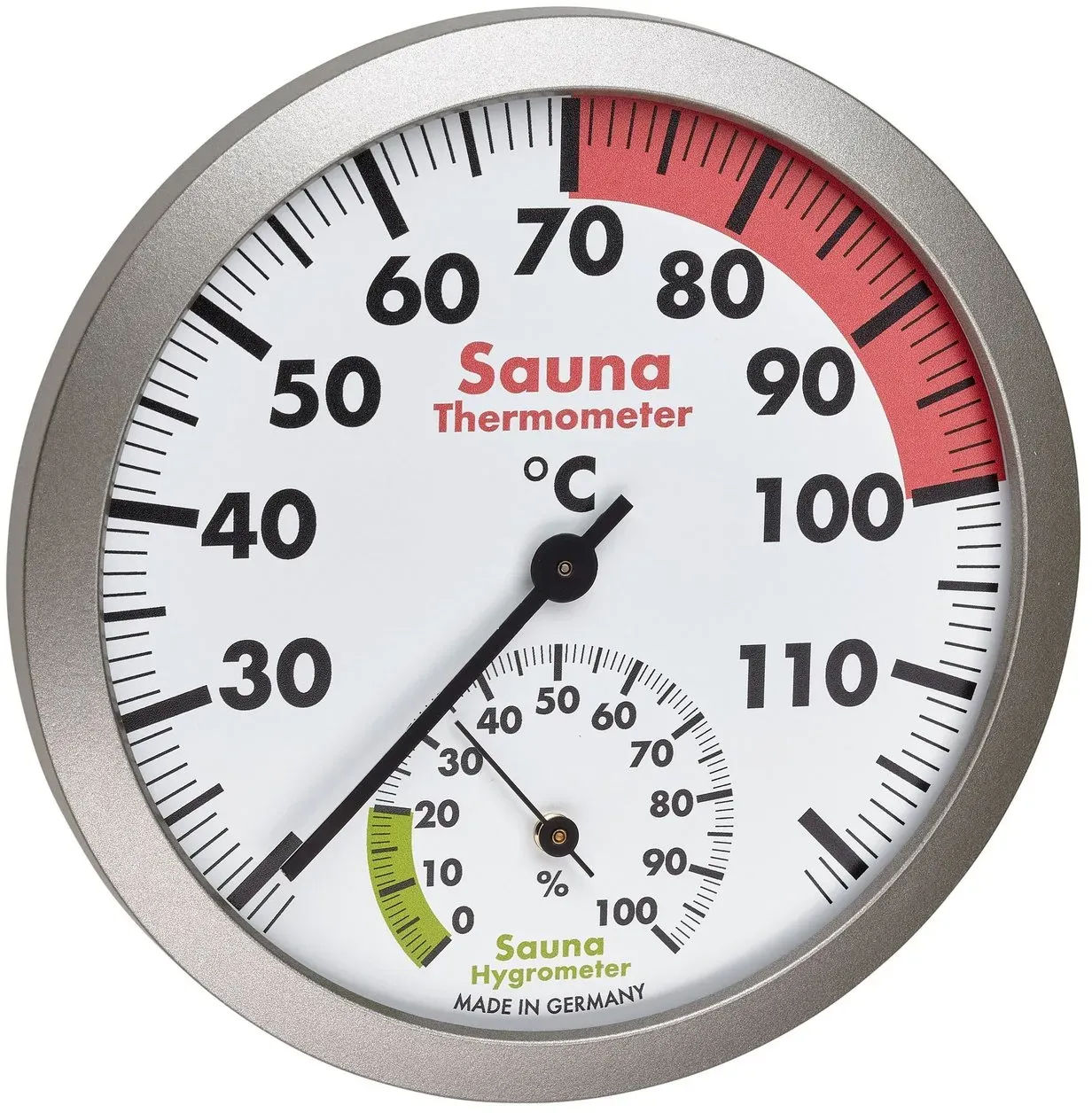 Preisvergleich Produktbild TFA Dostmann Sauna Thermo-Hygrometer, Ø 120mm Wetterstation