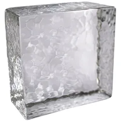 Fuchs Design Glasziegel, BxH: 123 x 116 mm - transparent