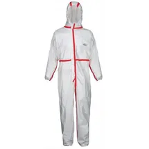 CoverStar Schutzoverall CoverStar Plus® Gr.L weiß/rot PSA III