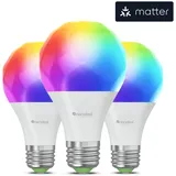 Nanoleaf Smart Bulb 1343226 9 W E27 kaltweiß 3 St.