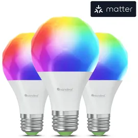 Nanoleaf Smart Bulb 1343226 9 W E27 kaltweiß 3 St.
