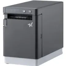 Star Micronics Star mC-Label2 X4, CloudPRNT, 12 Punkte/mm (300dpi), Cutter, linerless, USB-C, WLAN, Belegdrucker, schwarz