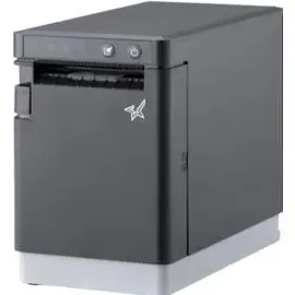 Star Micronics Star mC-Label2 X4, CloudPRNT, 12 Punkte/mm (300dpi), Cutter, linerless, USB-C, WLAN, Belegdrucker, schwarz