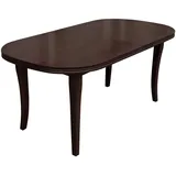 Mirjan24 Esszimmertisch S02, Praktischer Auszugstisch, Esstisch, Farbauswahl, Tisch für Esszimmer, Küchentisch, Ausziehtisch (Nuss, 90x160x200 cm)