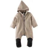 hessnatur Walkoverall Mädchen und Jungen Unisex Regular aus Reiner Bio-Merinowolle | nachhaltig und fair hergestellt (Fair Wear Foundation) - 62