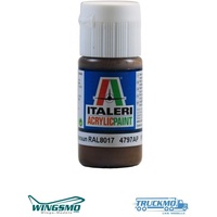 Italeri Acrylfarbe Schokobraun RAL 8017 20ml