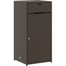 vidaXL Gartenschrank 55 x 55 x 111 cm Braun