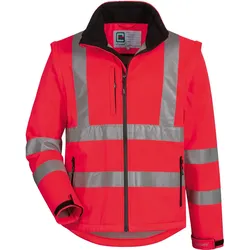 elysee Warnschutz Softshelljacke CULLEN - warnrot - XXL