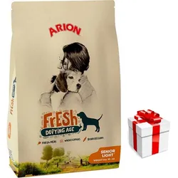 ARION Fresh Senior Light 12kg + Überraschung für den Hund