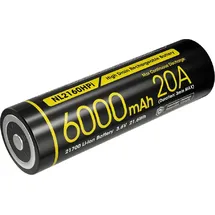 Nitecore NL2160HPi 21700 - Li-Ion Akku 6000mAH Max. 20A