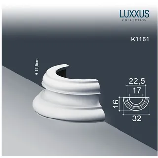 Orac Halbsäule K1151 32 x 16 x 12,5 cm