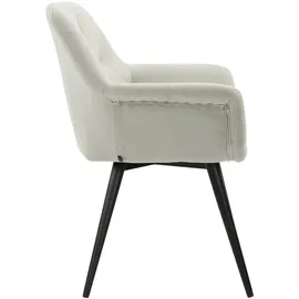 CLP Esszimmerstuhl Langford beige/Stoff