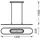 osram homelighting Panel Ellipse 1-flg. 100 cm schwarz Aluminium