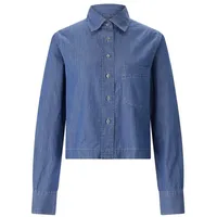 CLOSED Cropped Jeansbluse Blau S