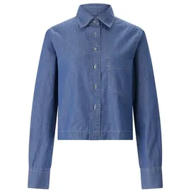 CLOSED Cropped Jeansbluse Blau S