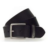 MUSTANG Classic Leather Belt W90 black, - 22542725-90