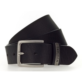 MUSTANG Classic Leather Belt W90 black, - 22542725-90