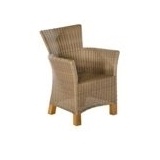 Merxx Toskana Gartensessel 66 x 65 x 89 cm natur 2 St.