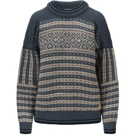 Dale of Norway Ramberg Sweater steel marine montainstone sand L