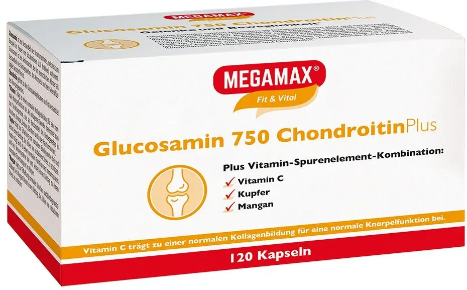 Megamax® Fit & Vital Glucosamin 750 Chondroitin Plus