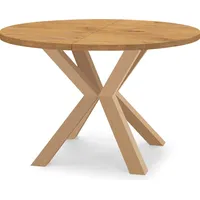 dekori.interiors Runder Ausziehbarer Tisch Ø 100/200 cm braun