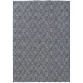 benuta Outdoorteppich, Blau, Kunststoff, Rechteckig, 300x400 cm, wasserabweisend, Teppiche & Böden, Teppiche, Outdoorteppiche