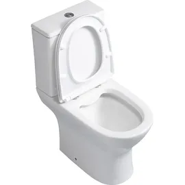 VEROSAN PRO Paros Stand-WC mit WC-Sitz Weiß