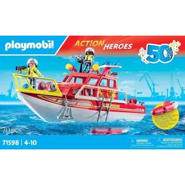 Playmobil Action Feuerlöschboot 71598