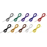 TRU Components 1572573 Litze LiFY 1 x 0.05 mm2 Schwarz, Weiß, Blau, Braun, Rot, Gelb, Grün, Grau, Orange, Lila 50m